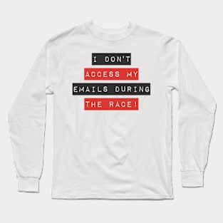 Grand Prix Race Golden Rule Long Sleeve T-Shirt